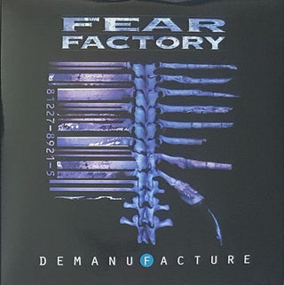 Fear Factory- Demanufacture (Blue, Solid White And Black Transparent Mixed) - Darkside Records