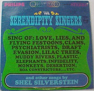 The Serendipity Singers- Serendipity Singers Sing of Life, Love, & Flying Festoons and other songs by Shel Silverstein (3 ¾ IPS) - Darkside Records