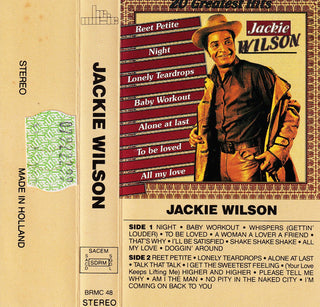 Jackie Wilson- 20 Greatest Hits - Darkside Records
