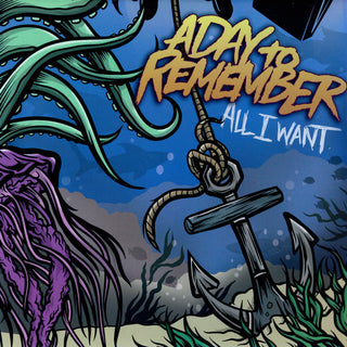 A Day To Remember- All I Want (Purple, Etched B Side) - Darkside Records