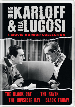 Boris Karloff & Bela Lugosi: 4-Movie Horror Collection - Darkside Records