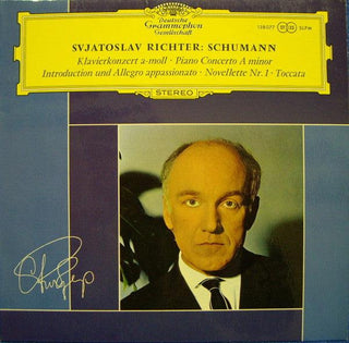 Schumann- Piano Concerto In A Minor/ Intorduction Und Allegro Appassionato/ Nouvellette Nr. 1/ Tocatta (Svjatoslav Ricther, Conductor) - Darkside Records
