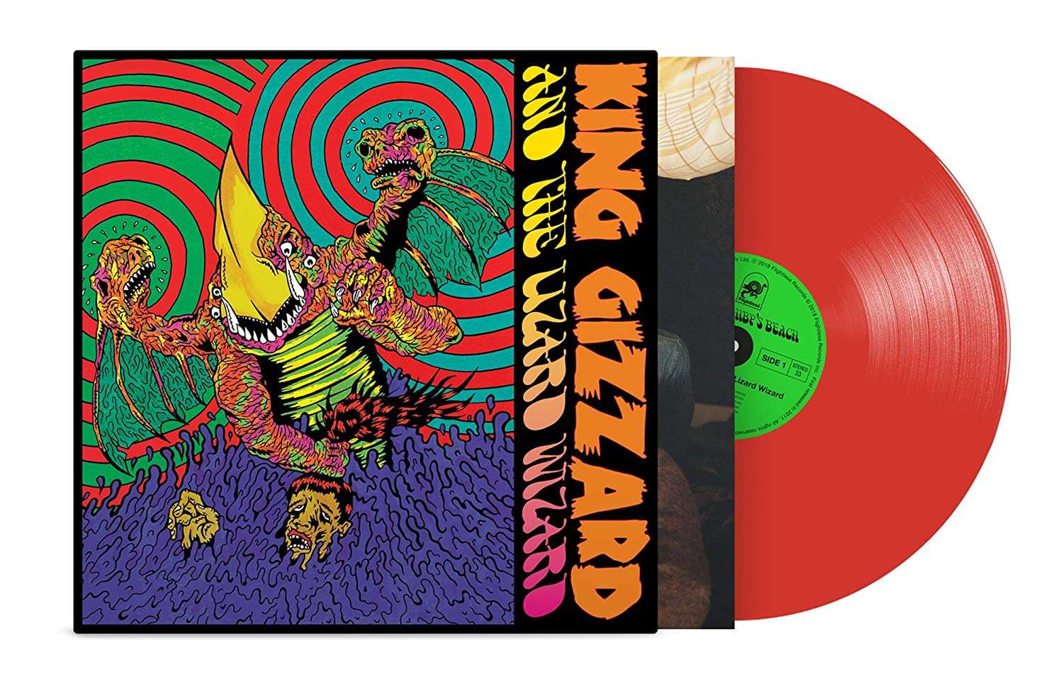 King Gizzard And The Lizard Wizard- Willoughby's Beach EP (Red Vinyl) - Darkside Records