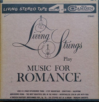 Living Strings- Living Strings Music for Romance (7 ½ IPS) - Darkside Records