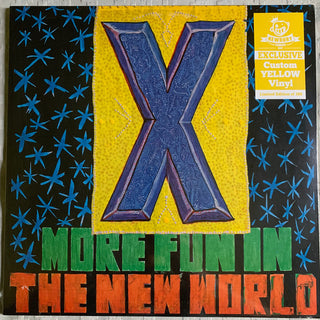 X- More Fun In The New World (2019 Reissue)(Yellow) - Darkside Records