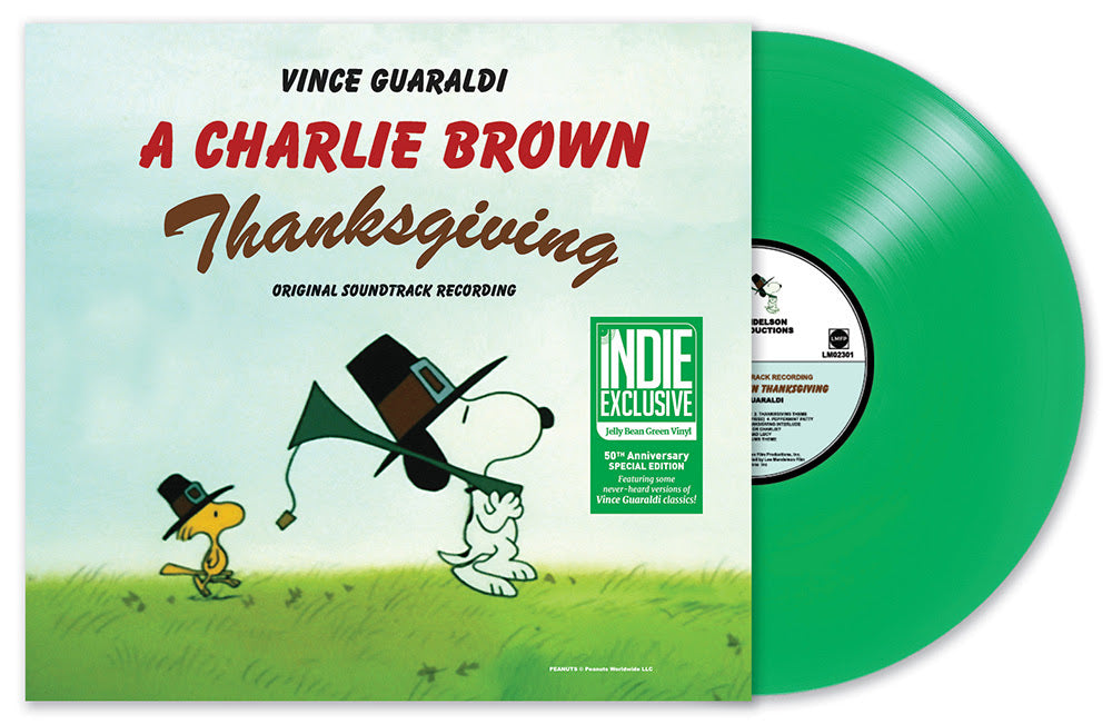 Vince Guaraldi- A Charlie Brown Thanksgiving (RSD Essential Jellybean Green Vinyl)