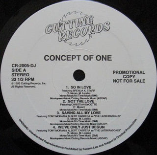 Concept Of One- Concept Of One - Darkside Records
