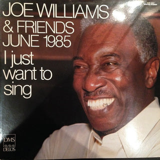 Joe Williams & Friends- I Just Want To Sing - Darkside Records