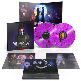 Wednesday (Score from Netflix Series, Danny Elfman) (Purple Goth w/ Smoky Shadow Vinyl)