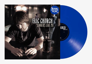 Eric Church- Sinners Like Me (Blue Vinyl) - Darkside Records