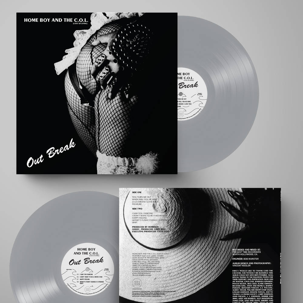 Home Boy And The C.O.L.- Out Break [RSD Essential Indie Colorway Silver Vinyl] - Darkside Records