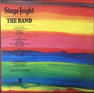 The Band- Stage Fright - Darkside Records