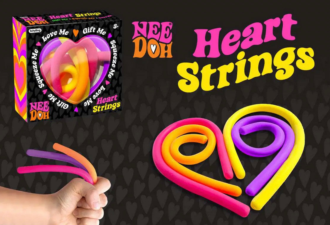 Heart Strings NeeDoh (Assorted Colors) - Darkside Records
