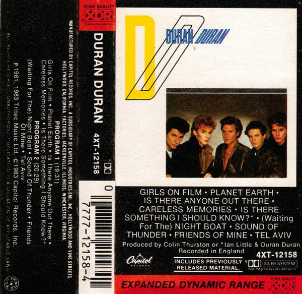 Duran Duran- Duran Duran - Darkside Records