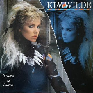 Kim Wilde- Teases & Dares (Promo Stamp, Hype Sticker On Sleeve)