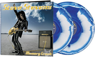 Steve Stevens- Memory Crash (Blue/White Haze Vinyl) - Darkside Records