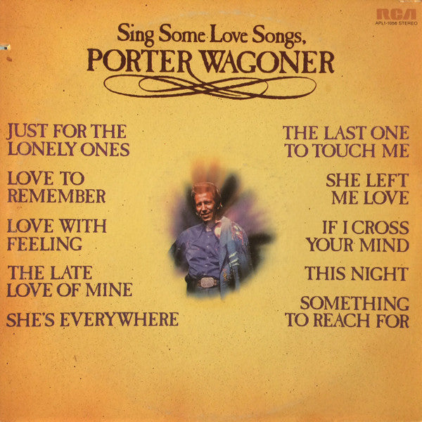 Porter Wagoner- Sings Some Love Songs - Darkside Records