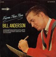 Bill Anderson- From This Pen - Darkside Records
