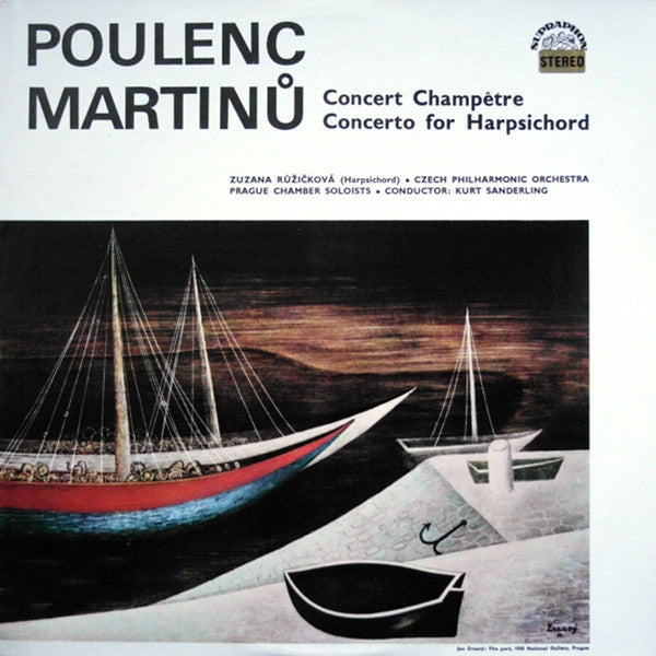 Poulenc/Martinu- Concert Champetre/Harpsichord Concerto - Darkside Records