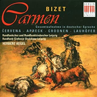 Bizet- Carmen (Herbert Kegel, Conductor) - Darkside Records