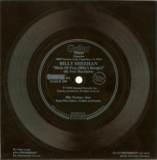 Billy Sheehan / Steve Morse- Untitled (Flexi 7")