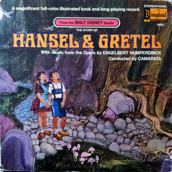Walt Disney's The Story Of Hansel & Gretel (Story+Book)(1969 Sealed) - Darkside Records