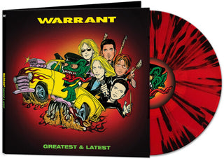 Warrant- Greatest & Lates (Red & Black Splatter) - Darkside Records