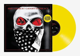 Eric Church- Caught In The Act: Live (Yellow Vinyl) - Darkside Records