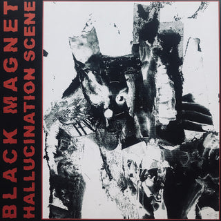 Black Magnet- Hallucination Scene (Red/ Black Merge W/ Red Splatter) - Darkside Records