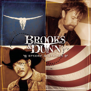 Brooks & Dunn- Steers & Stripes - Darkside Records