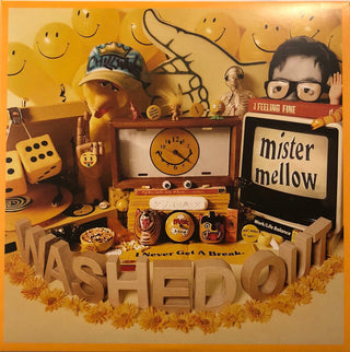 Washed Out- Mister Mellow (VMP Black/White Starburst)(Numbered #327/1000) - Darkside Records