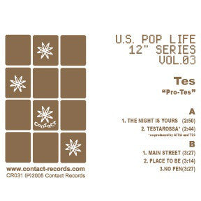 Tes- Pro-Tes (12”) - Darkside Records