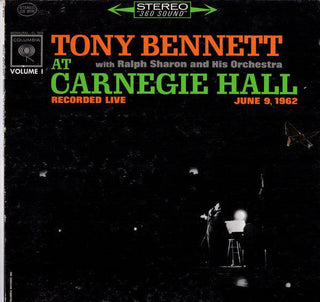 Tony Bennett- At Carnegie Hall Vol. 1 - Darkside Records