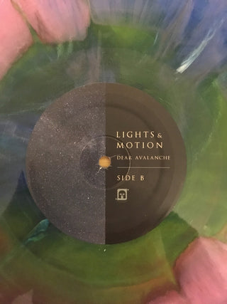 Lights & Motion- Dear Avalanche (Pink/Purple/Green Starburst) - Darkside Records