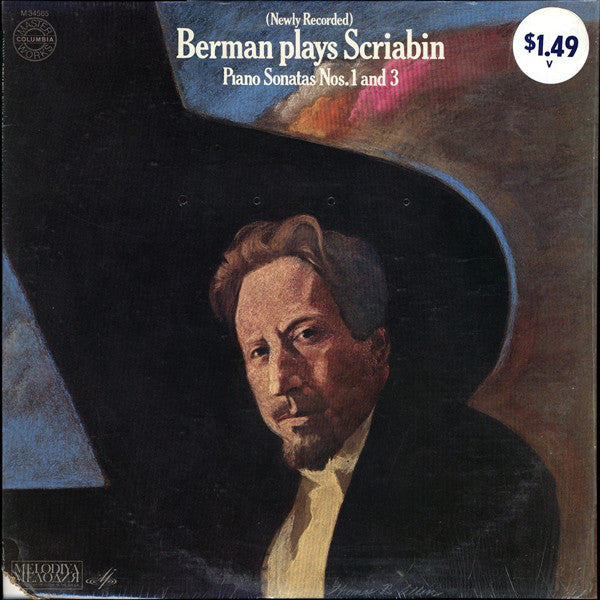 Scriabin- Piano Sontas Nos. 1 And 3 (Lazar Berman, Piano) (SEALED) - Darkside Records