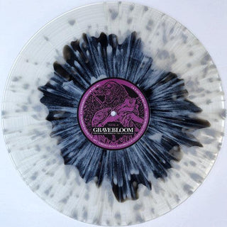 Acacia Strain- Gravebloom (Clear w/ Black Blob & Grey Splatter) - DarksideRecords