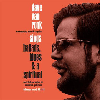 Dave Van Ronk- Ballards Blues & A Spiritual - Darkside Records