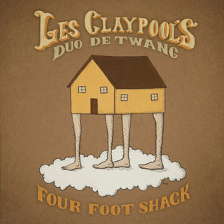 Les Claypool's Duo De Twang- Four Foot Shack (Gold Vinyl) - Darkside Records