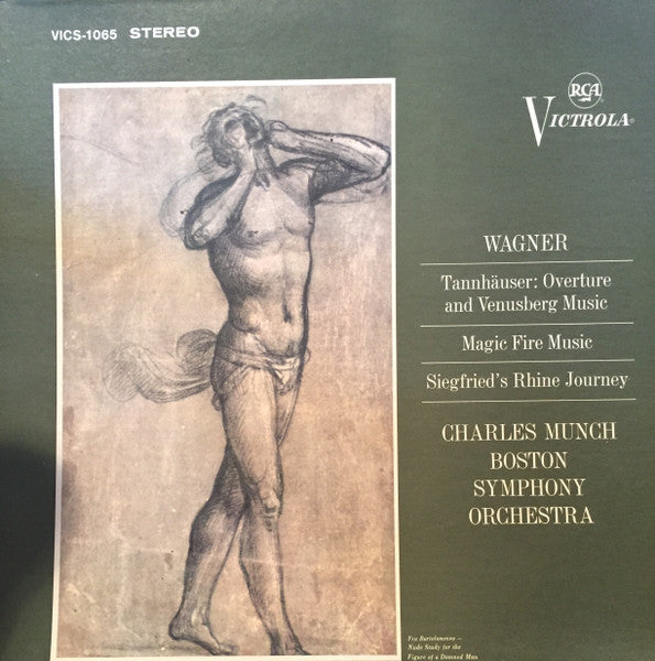Wagner- Tannhauser: Overture and Venusberg Music/Magic Fire Music/Siegfriend's Rhine Journey Boston Symphony Orchestra (Charles Munch, Conductor) - Darkside Records