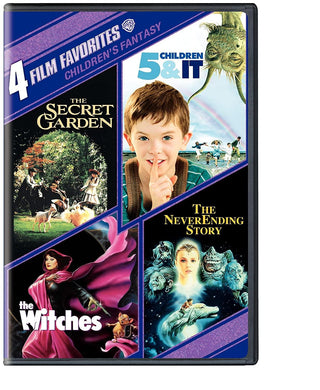 4 Film Favorites: Secret Garden/5 Children And It/The Witches/The NeverEnding Story