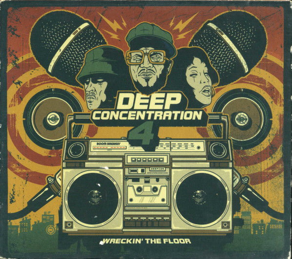 Various- Deep Concentration 4: Wreckin' The Floor - Darkside Records