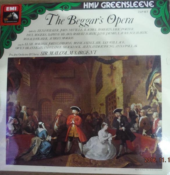 John Gay, Sir Malcolm Sargent, Pro Arte Orchestra- The Beggar's Opera - Darkside Records