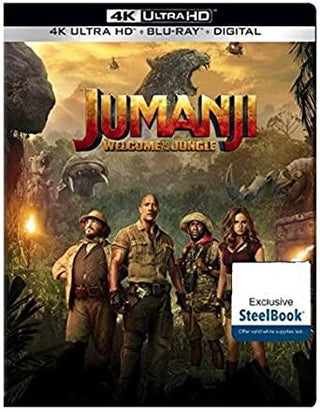 Jumanji: Welcome To The Jungle (Steelbook) (4K) - Darkside Records