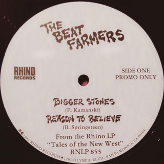 Beat Farmers- Bigger Stones/ Reasons To Believe/ Selfish Heart/ Never Goin' Back (12”) - Darkside Records