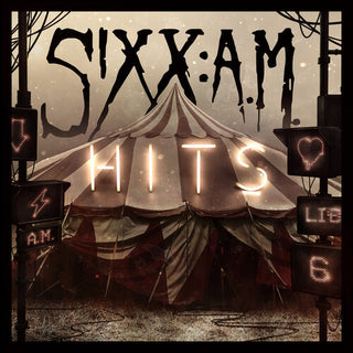 Sixx A.M.- Hits (Red/Black Smoke Vinyl) - Darkside Records