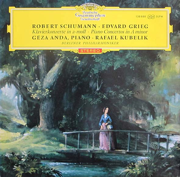 Schumann/Grieg- Klavierkonzerte in a-moll/Piano Concertos in A minor Berliner Philharmoniker (Geza Anda, Piano/Rafael Kubelik, Director) - Darkside Records