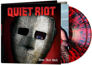 Quiet Riot- Alive & Well (Red & Black Splatter Vinyl) - Darkside Records