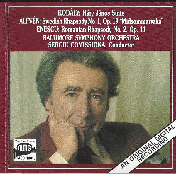 Various- Hary Janos Suite/ Swedish Rhapsody No. 1, Op. 19/ Romanian Rhapsody No. 2, Op. 11 (Sergiu Comissiona, Conductor) - Darkside Records