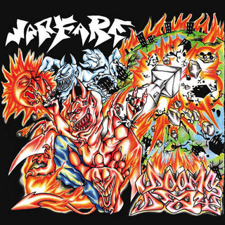 Warfare- Doomsday (Red & Black Ice Inferno) - Darkside Records