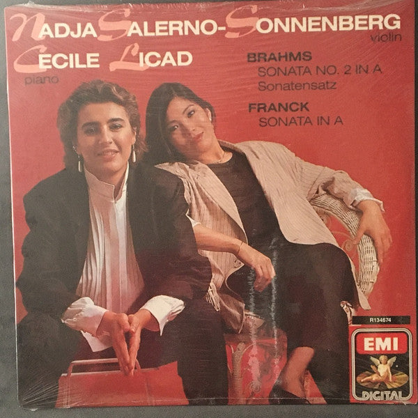 Brahms/ Franck- Sinata No. 2 In A/ Sonata In A (Nadja Salerno-Sonnenberg, Violin/ Cecile Licad, Piano) - Darkside Records